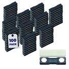 Emblema Name Badge Magnets Performore, pacote de 100, 1,75 x 0,5 cm com 3M