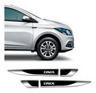 Emblema Onix 2012 Até 2021 Adesivo Lateral Resinado 2 Peças