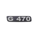 Emblema Potência - Cinza - Para G470 Antigo