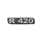 Emblema Potência - Cinza - Para R420 Antigo Emblema Potência - Cinza - Para R420 Antigo