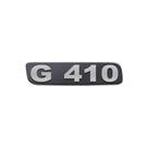Emblema Potência Para G410 Antigo - Cinza Emblema Potência Para G410 Antigo - Cinza