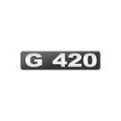 Emblema Potência Para G420 Moderno - Cromado Emblema Potência Para G420 Moderno - Cromado
