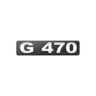 Emblema Potência Para G470 Moderno - Cromado