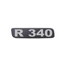 Emblema Potência Para R340 Antigo - Cinza Emblema Potência Para R340 Antigo - Cinza