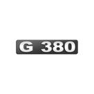 Emblema Potência Para Scania G380 Moderno - Cromado