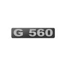 Emblema Potência Para Scania G560 Moderno - Cinza Emblema Potência Para Scania G560 Moderno - Cinza