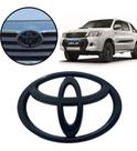 Emblema Preto Grade Radiador Hilux 2005 2006 a 2014 2015 Emblema Preto Grade Radiador Hilux 2005 2006 a 2014 2015