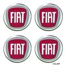Emblema Resinado Calota Fiat Vermelho Adesivo 48mm 4 Unid Emblema Resinado Calota Fiat Vermelho Adesivo 48mm 4 Unid