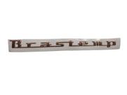 Emblema retro Brastemp cobre original