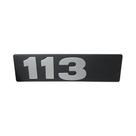 Emblema "sc" lateral capo t113 e frontal r113 "113" 002627(ci)