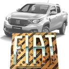 Emblema Sigla Grade Dianteira Frente Fiat Nova Strada 2021 2022 Original
