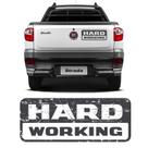 Emblema Strada Hard Working 2018/2019 Adesivo Modelo Original