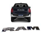 Emblema Tampa Traseira Ram Rampage Laramie R/T Cromado