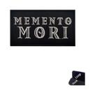 Emblema Tático Bordado De Caveira, Adesivo Para Mochila, Nunca Desista, Memento Mori, Aplique De