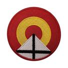 Emblema Tático Militar Bordado Em PVC De Borracha Com Patch Refletivo Infravermelho Da Bandeira
