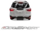 Emblema Traseiro Porta Malas Ecosport 2013 a 2017 Cromado