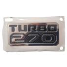 Emblema Traseiro Turbo 270 Toro compass renegade Original Emblema Traseiro Turbo 270 Toro compass renegade Original