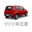 Emblema Vivace Cromado Tampa Traseira Uno 2011/2020 Emblema Vivace Cromado Tampa Traseira Uno 2011/2020