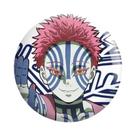Emblemas De Metal De 58mm De Tanjiro, Nezuko, Zenitsu E Inosuke Do Anime Demon Slayer Kimetsu No