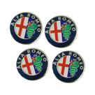 Emblemas De Metal Em Alumínio Para Chaves De Carro Alfa Romeo 156 159 147 4C 8C 166 Giulia Giulietta