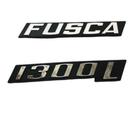 Emblemas letreiro linha Volkswagen antiga Fusca mais 1300l duas