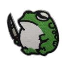 Emblemas Táticos De Tecido Com Bordado E Aplique, Com tiras autocolantes, Com Temas De Pato Paz, Sapo Zangado,