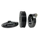 EMBREAGEM COMPRESSOR FORD RANGER HCC HS13N ESTRIADO Única