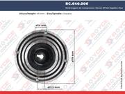 Embreagem do Compressor Denso 6P148 Espelho Eixo Chaveta