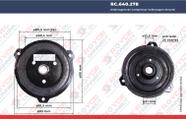 Embreagem do Compressor Denso 7SEU17CND1 Amarok Diesel RC600278 Eixo Estriado