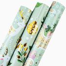 Embrulho de presente Retrify 3 Rolls 43x305 cm Design de Natal