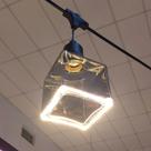 Embuled Lampada Filamento Led 6w 2400k Cubo Fume E27