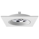 Embutido ar111 simples recuado branco conect 17x17x4,3cm - CRISTALLUX Embutido ar111 simples recuado branco conect 17x17x4,3cm - CRISTALLUX