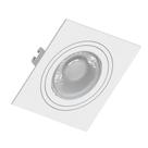 Embutido Dicroica Quadrado Face Plana Direcional Branco GU10 - Save Energy - SE-330.1031