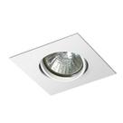 Embutido Direcional Quadrado para Dicróica Branco - Bella Luce - BL1084/1BF