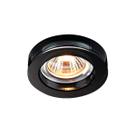 Embutido Estocolmo Cristal Redondo Preto - Chandelie - L0143
