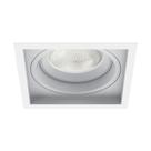 Embutido Micro borda 1X PAR20 Quadrado Branco - Interlight - IL4706-BMTX