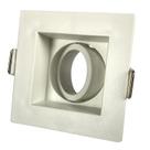 Embutido Mini Dicroica Quadrado Recuado Direcional Branco GU10 - Save Energy - SE-330.1575 Embutido Mini Dicroica Quadrado Recuado Direcional Branco GU10 - Save Energy - SE-330.1575
