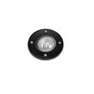 Embutido mini Solo Vidro Facetado IP65 1XMR16 Preto IL 3561