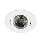 Embutido Orientavel Face Plana Redondo Ar70 Branco Microtexturizado - Interlight