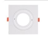 Embutido par20 quadrado face plana conect branco 13x13x2,7cm