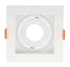 Embutido par20 simples recuado branco conect 13x13cm Embutido par20 simples recuado branco conect 13x13cm