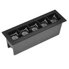 Embutido Pro Soul Recuado 10W 2700K Luz Amarela Preto Opus