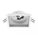Embutido Quadrado Micro Borda AR70 IL4703GZ Branco - Interlight