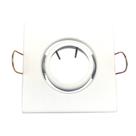 Embutido Quadrado POP Orientável para Minidicroica Branco GU10 - Bella Iluminação - DL056 Embutido Quadrado POP Orientável para Minidicroica Branco GU10 - Bella Iluminação - DL056