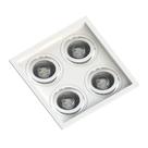 Embutido Recuado P/ 4 Lâmpadas PAR30 Branco Save Energy Embutido Recuado P/ 4 Lâmpadas PAR30 Branco Save Energy