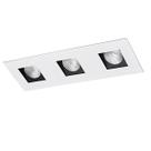 Embutido Triplo Orientável Recuado Bella Luce BL1223/3 Embutido Triplo Orientável Recuado Bella Luce BL1223/3