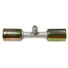 Emenda Ar Cond Reta 8mm Com Ventil R12 Alumínio Com Clip
