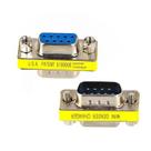 Emenda Cabo Serial Macho X Fêmea Adaptador Db9 Null Rs232