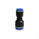 Emenda de Redução Engate Rápido Menco Sem Rosca 8x6mm 10 Un