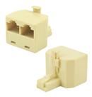 Emenda Dupla para RJ45 Macho x Fêmea GV Brasil Emenda Dupla para RJ45 Macho x Fêmea GV Brasil
